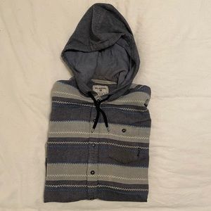 Billabong hooded flannel